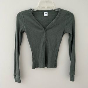 TNA Waffle Long-sleeve Top
